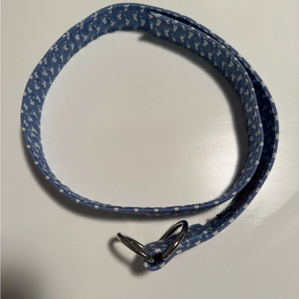 Vineyard Vines Blue and White Kids Belt